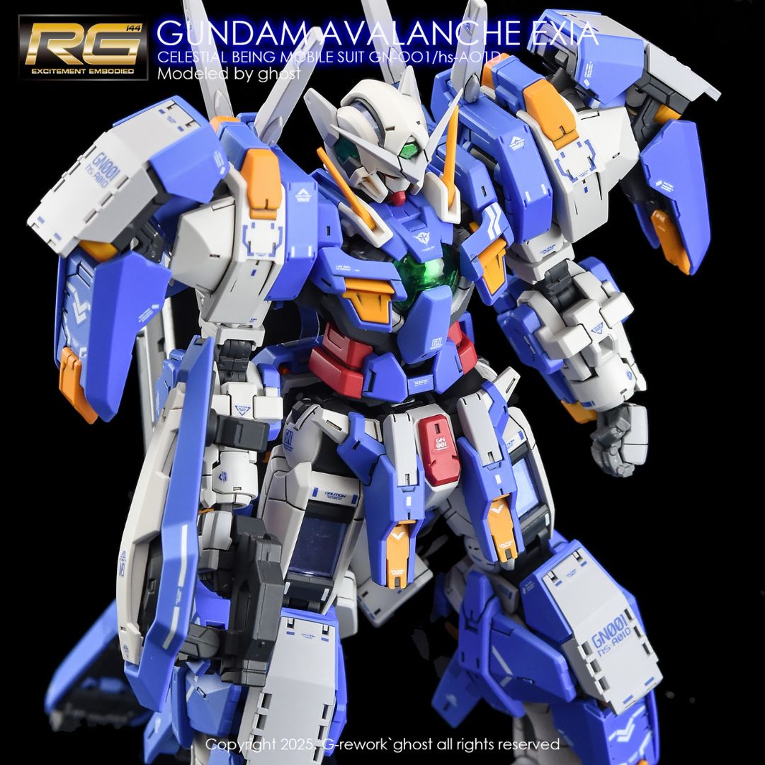 G-Rework Decal - [RG] GN-001 GUNDAM AVALANCHE EXIA
