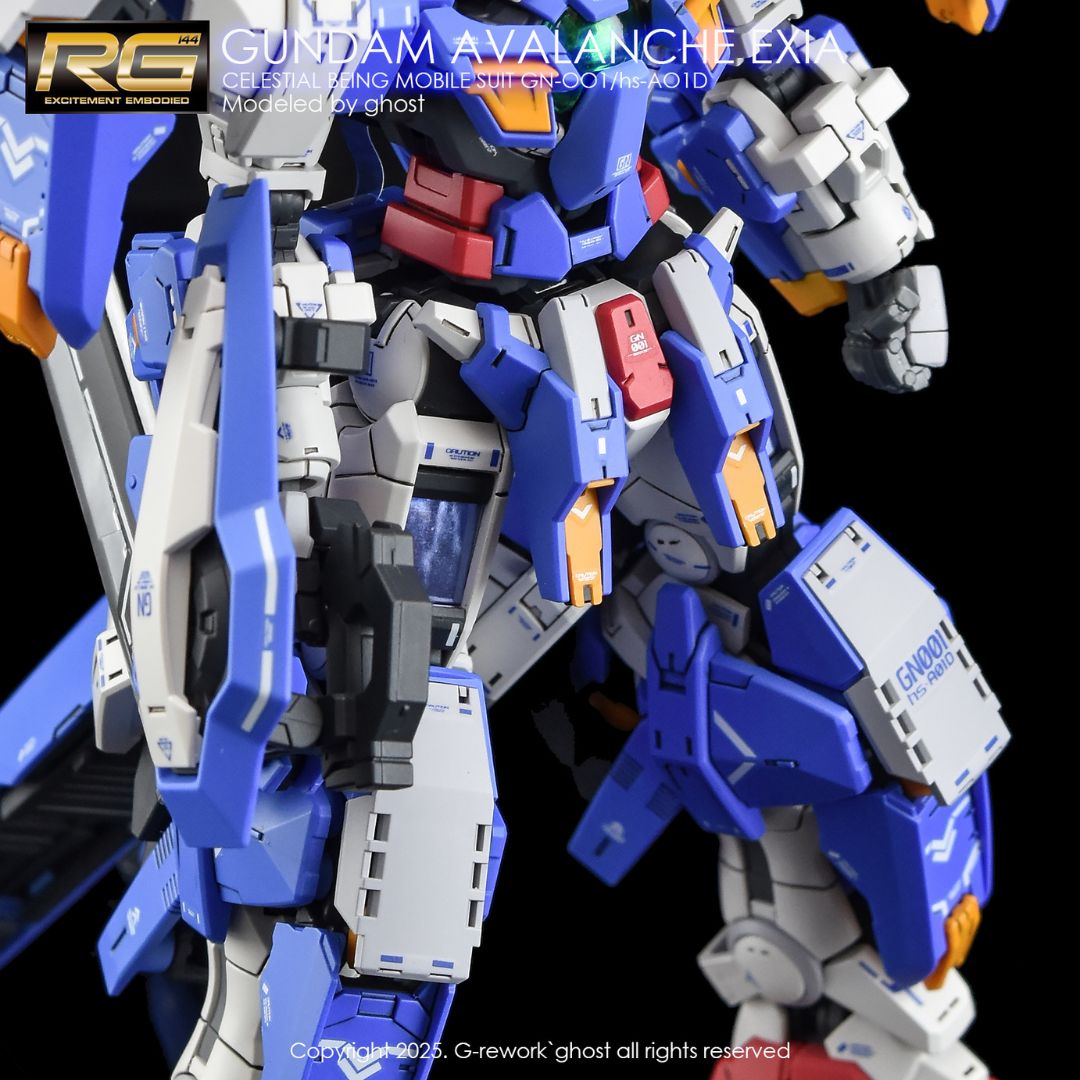 G-Rework Decal - [RG] GN-001 GUNDAM AVALANCHE EXIA