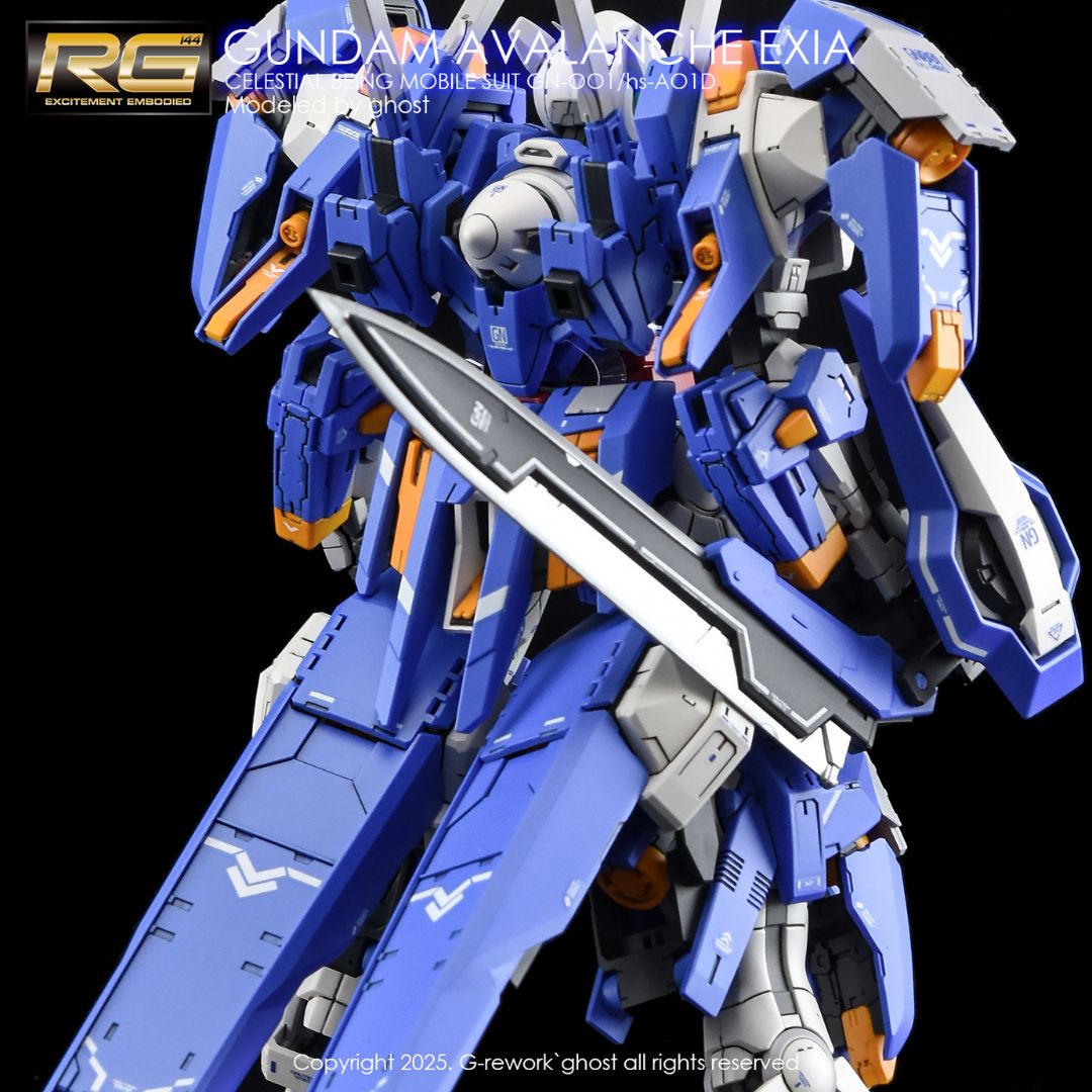 G-Rework Decal - [RG] GN-001 GUNDAM AVALANCHE EXIA