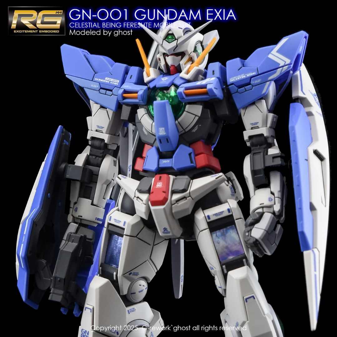 G-Rework Decal - [RG] GN-001 GUNDAM EXIA
