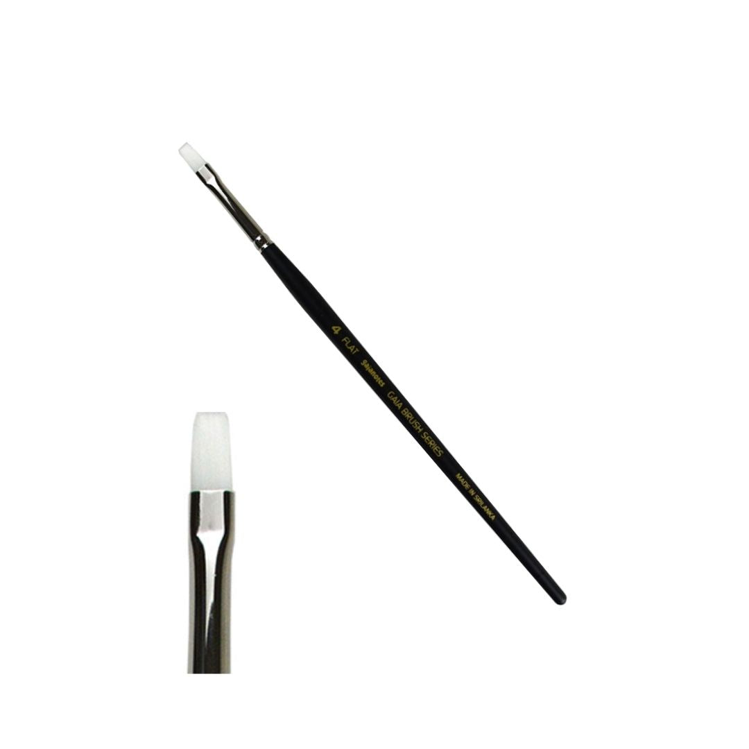 GAIANOTES BF003 Flat Brush #4