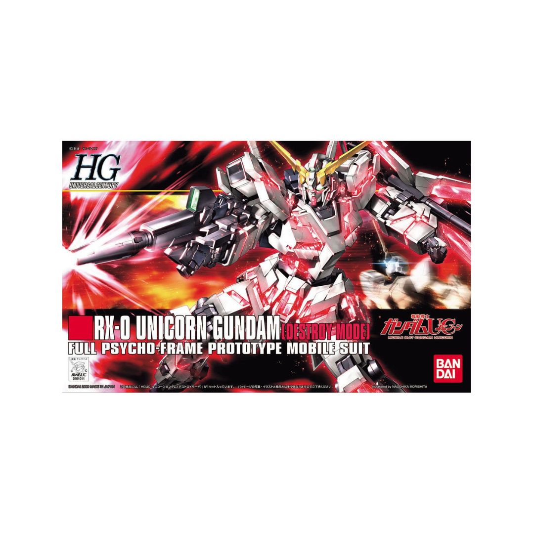 Bandai HGUC 1/144 RX-0 Unicorn Gundam [Destroy Mode] #100