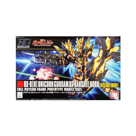 Bandai HGUC 1/144 RX-0 [N] Unicorn Gundam 02 Banshee Norn Destroy Mode #175