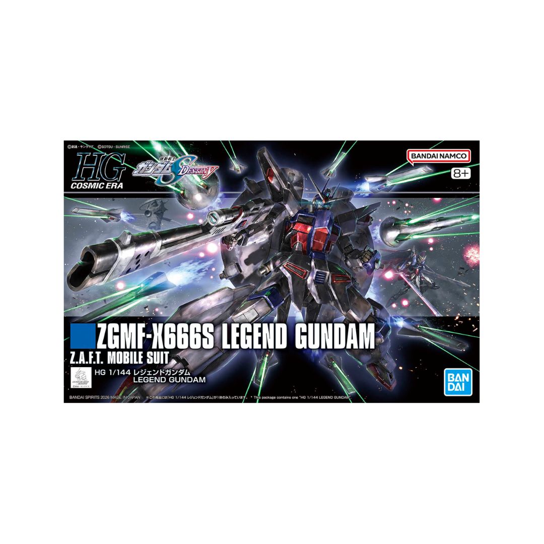 Bandai HGCE 1/144 ZGMF-X666S Legend Gundam #263
