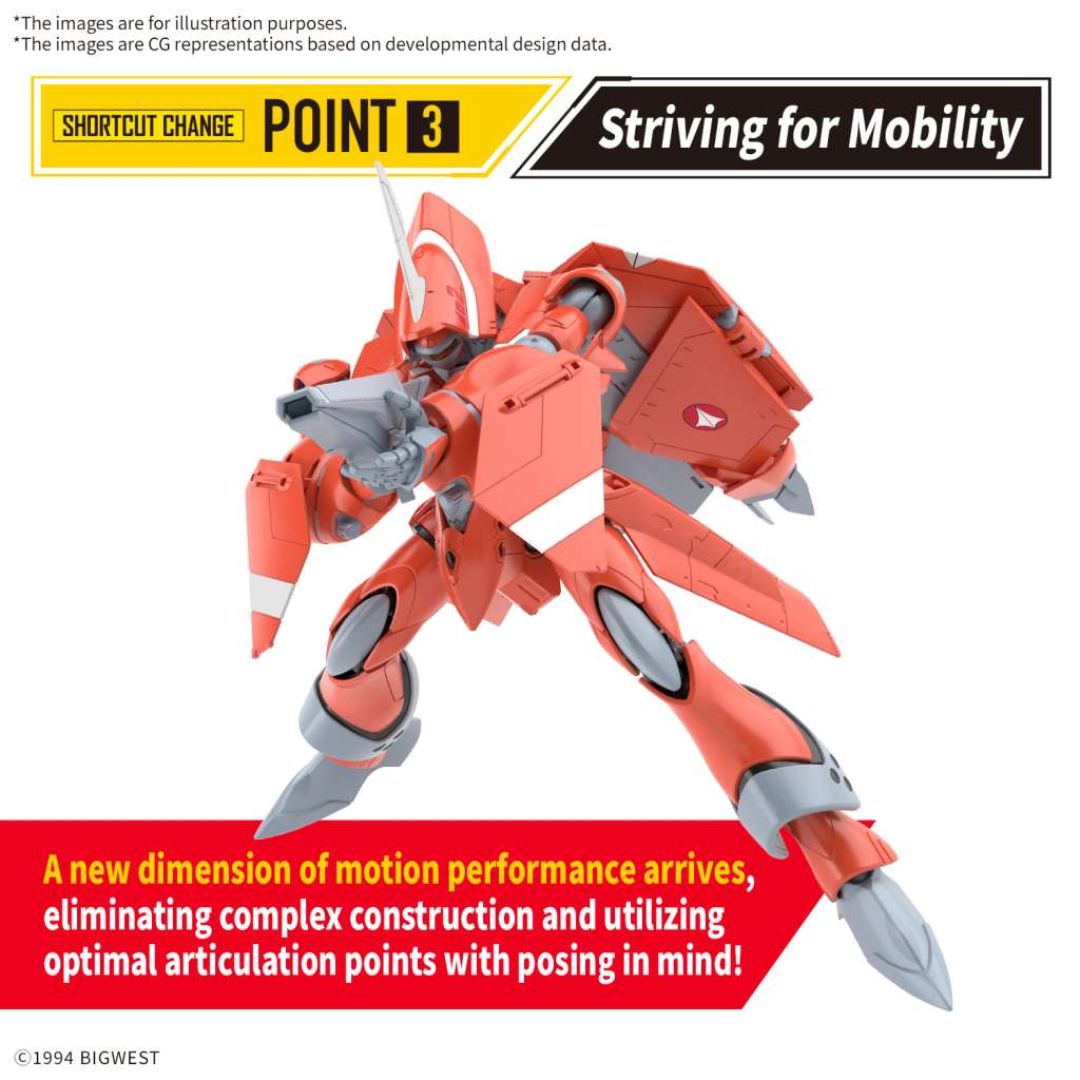 Bandai HG 1/100 VF-22S Sturmvogel _ Milia Farina Jenius Use