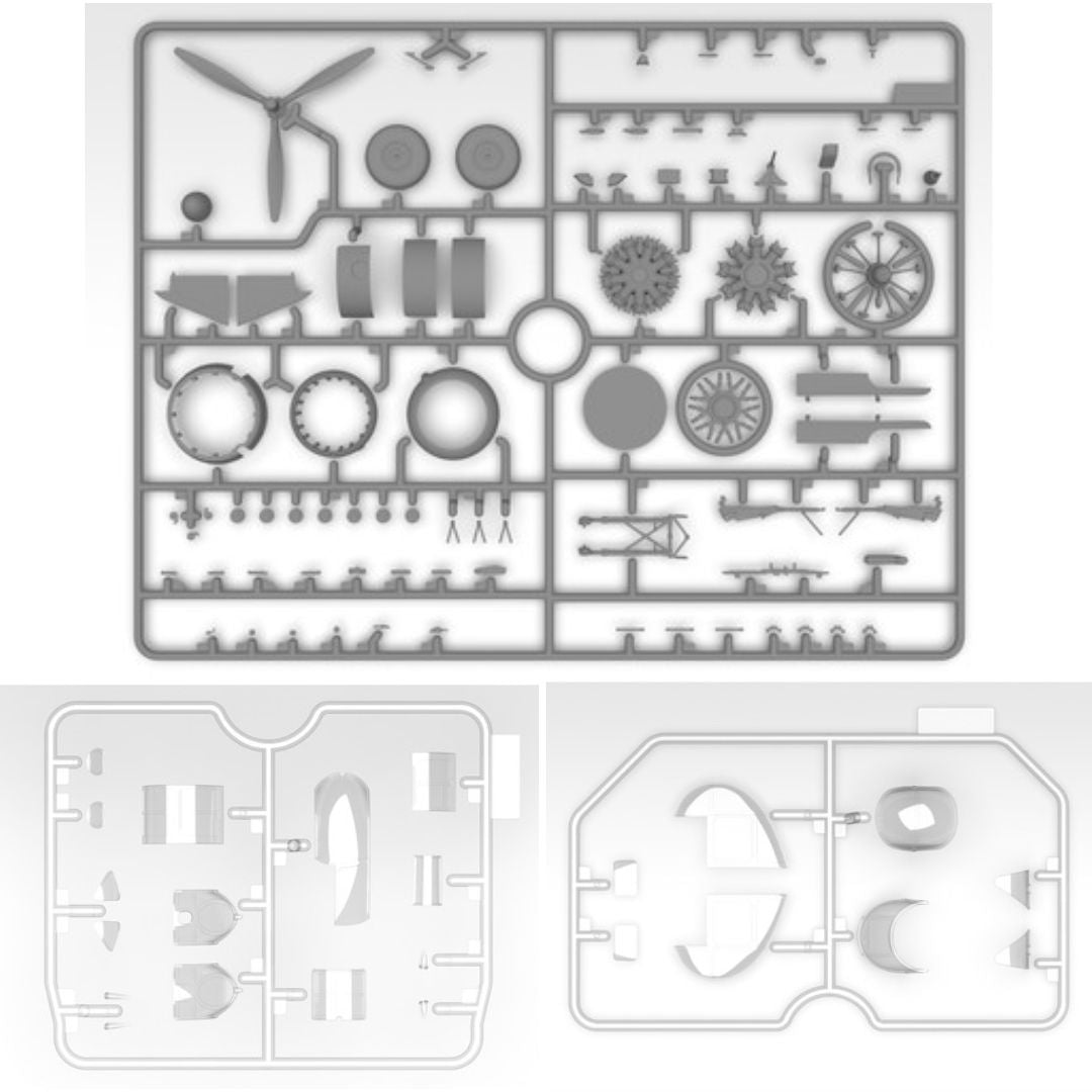 ICM 1/48 HP.52 Hampden B.Mk.I WWII British Bomber (48352)