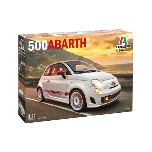 ITALERI 1/24 Fiat 500 Abarth 2008 (3674)