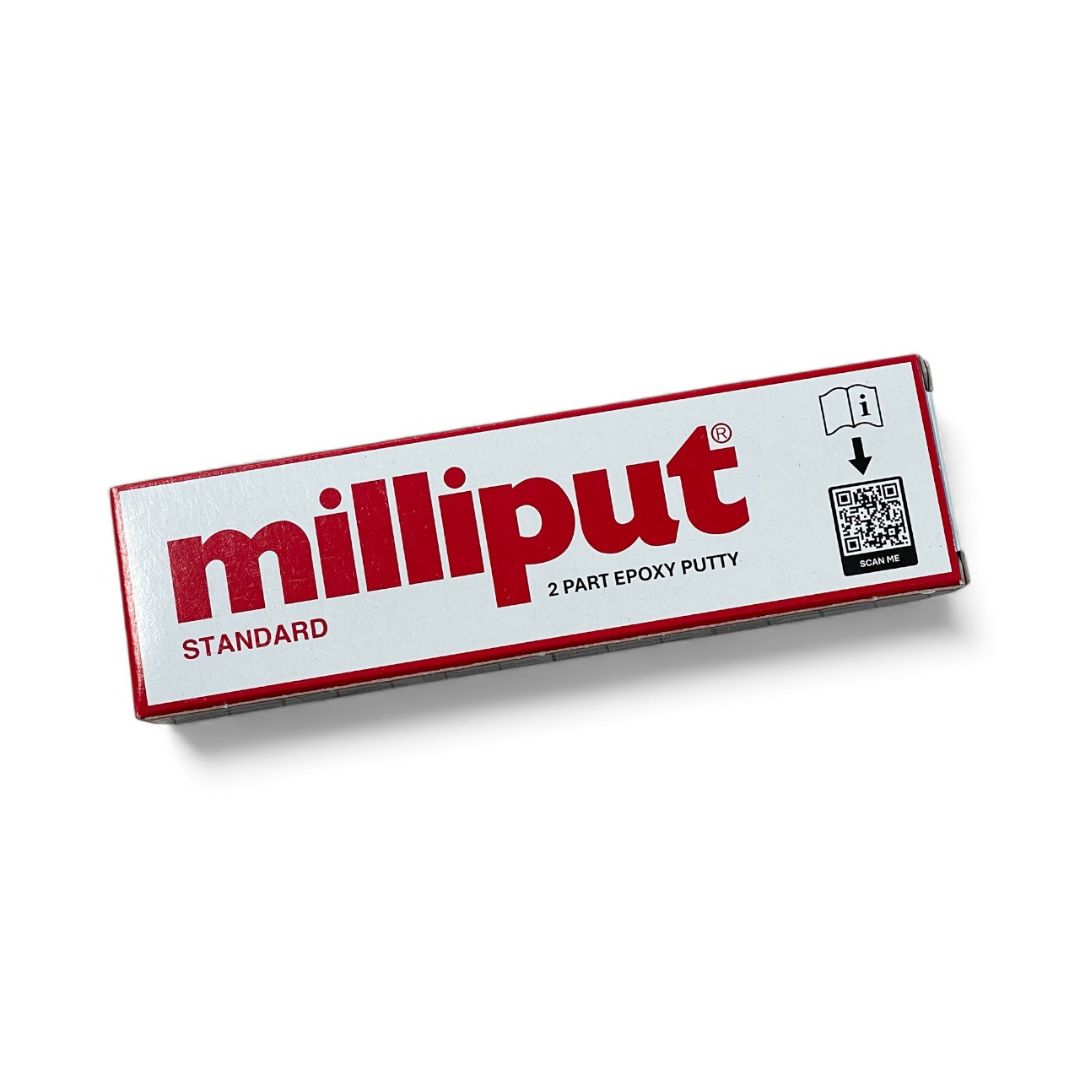 Milliput Standard Yellow/Grey Two-Part Epoxy Putty (Red)