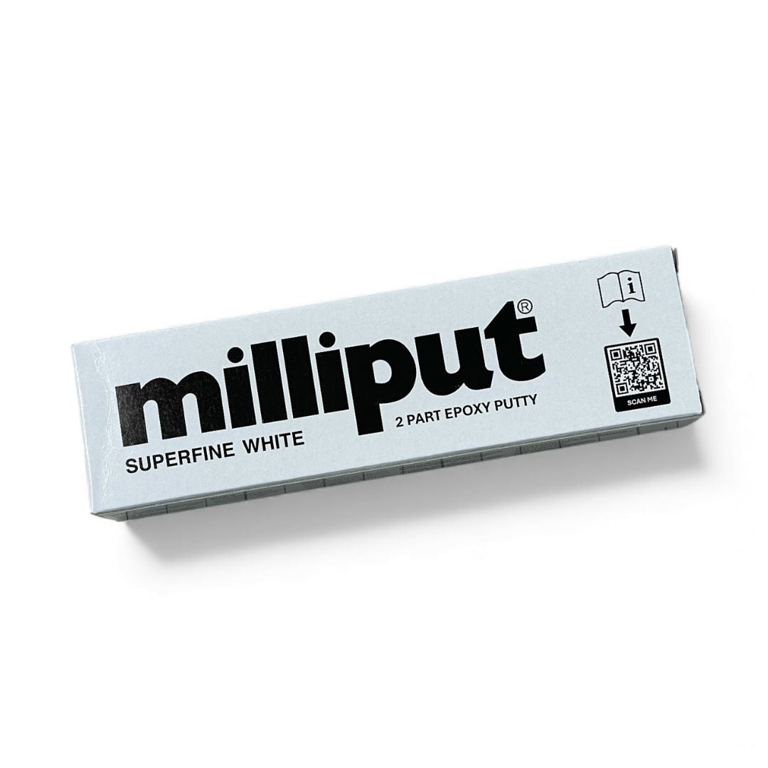 Milliput Superfine White Two-Part Epoxy Putty
