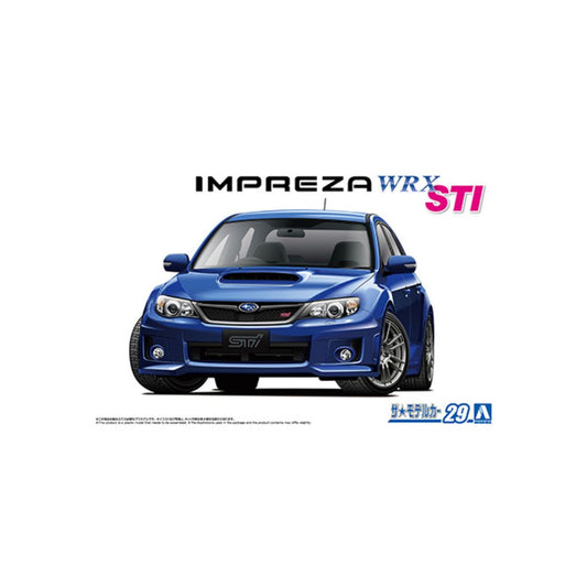 AOSHIMA 1/24 Subaru GRB Impreza WRX STI '10 (20081)