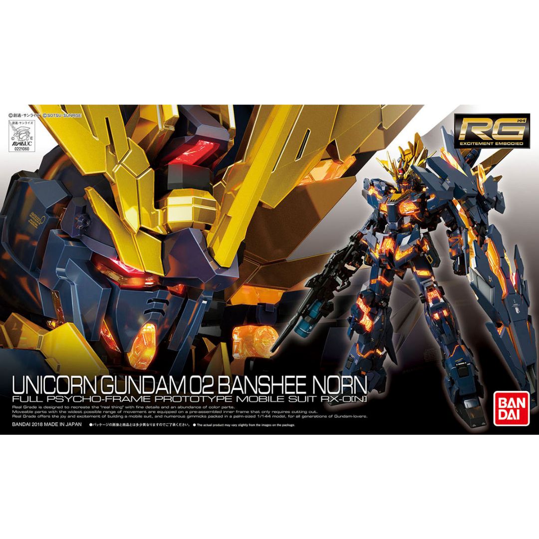 Bandai RG 1/144 Unicorn Gundam 02 Banshee Norn #27