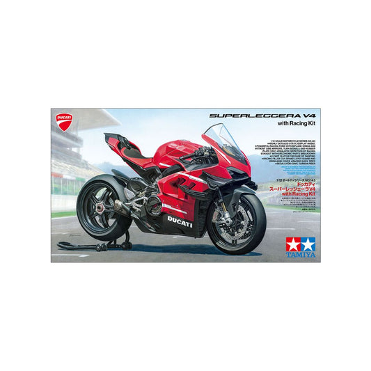 TAMIYA 1/12 Ducati Superleggera V4 with Racing Kit (14143)