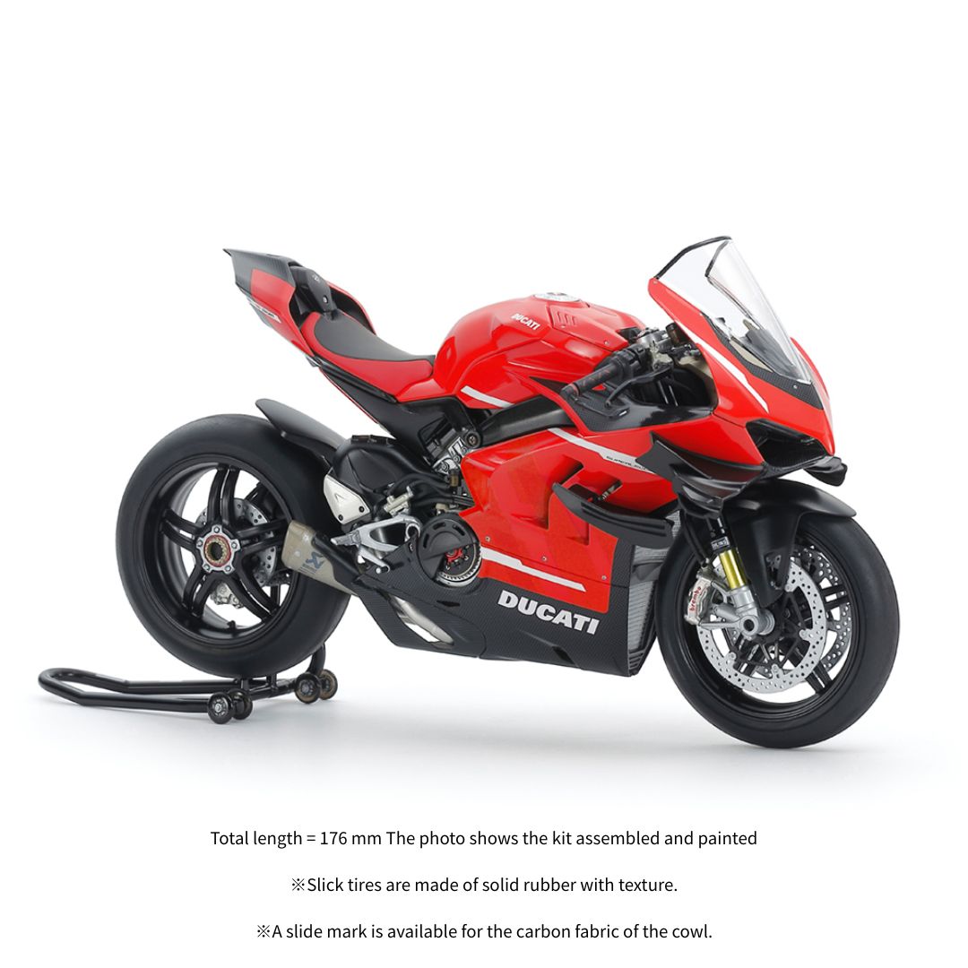 TAMIYA 1/12 Ducati Superleggera V4 with Racing Kit (14143)