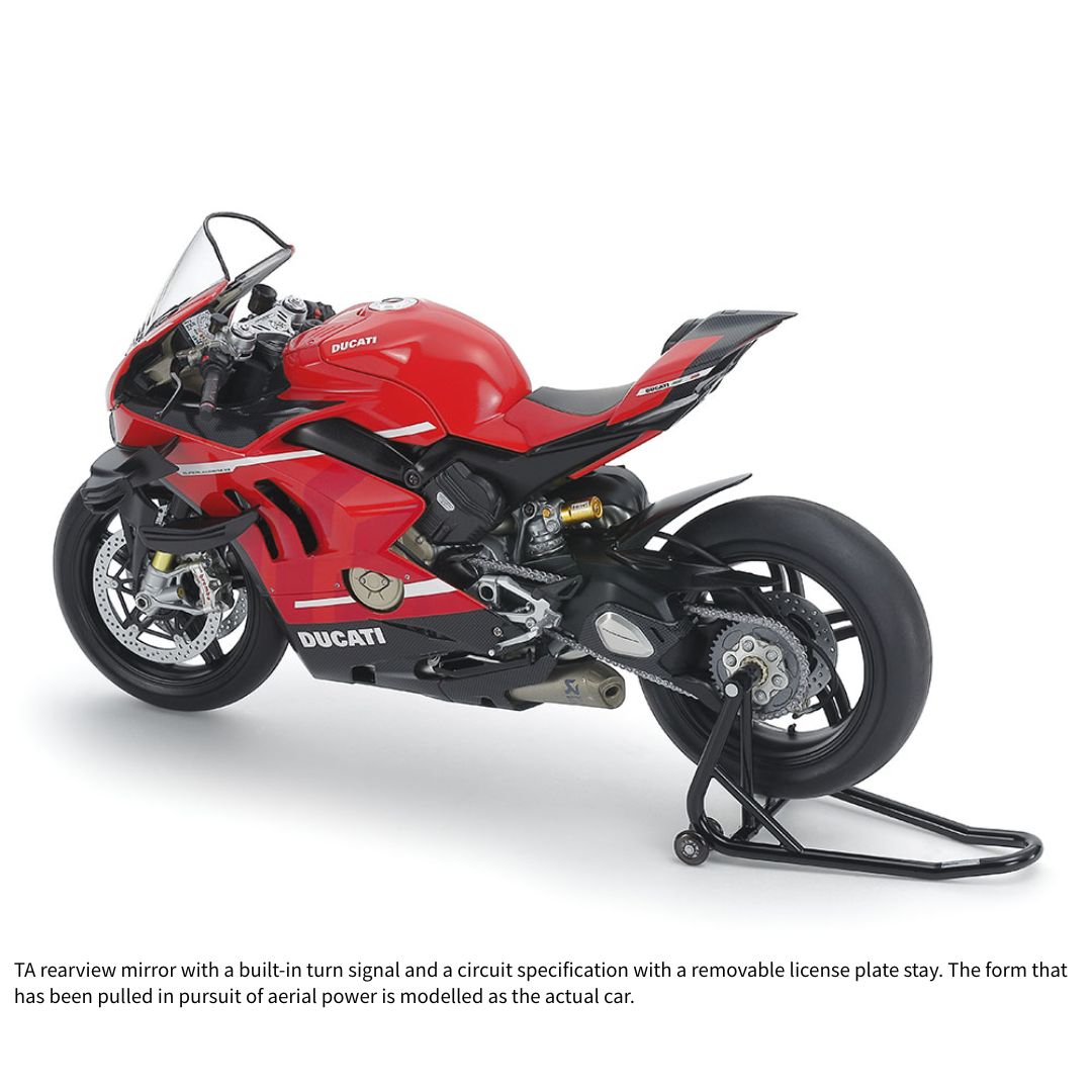 TAMIYA 1/12 Ducati Superleggera V4 with Racing Kit (14143)