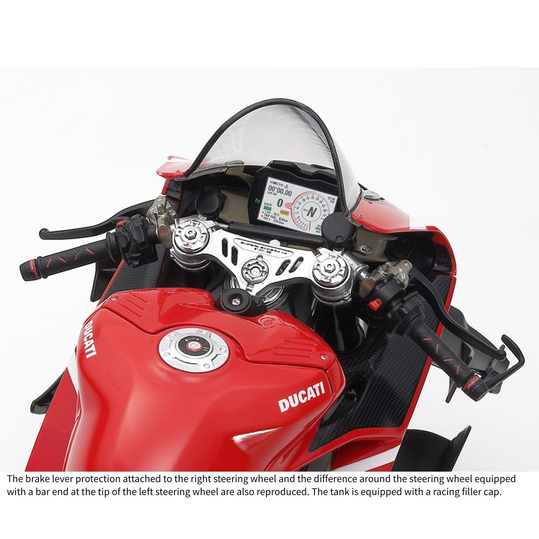 TAMIYA 1/12 Ducati Superleggera V4 with Racing Kit (14143)