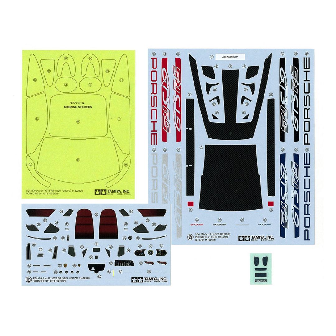 TAMIYA 1/24 PORSCHE 911 GT3 RS (992) (24370)