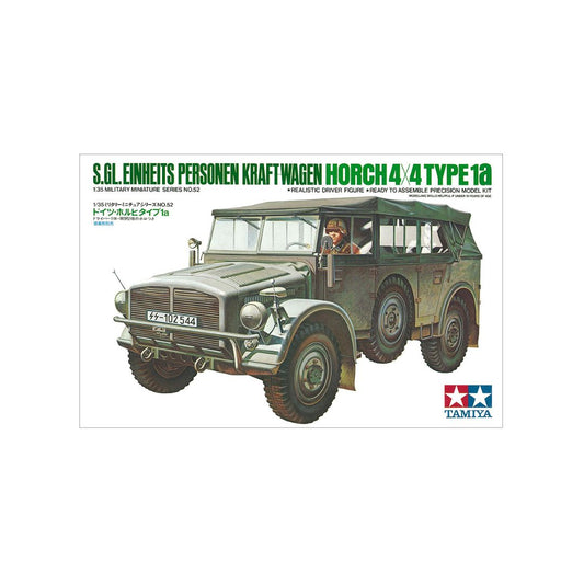 TAMIYA 1/35 S.Gl. Einheits Personen Kraft-Wagen Horch 4X4 Type 1A (35052)