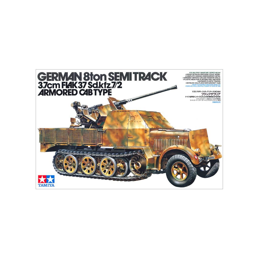 TAMIYA 1/35 8t. SEMI-TRACK SD.KFZ. 7/2 (35144)