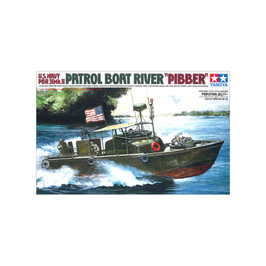 TAMIYA 1/35 U.S. PBR 31 Mk.II Patrol Boat River "Pibber" (35150)
