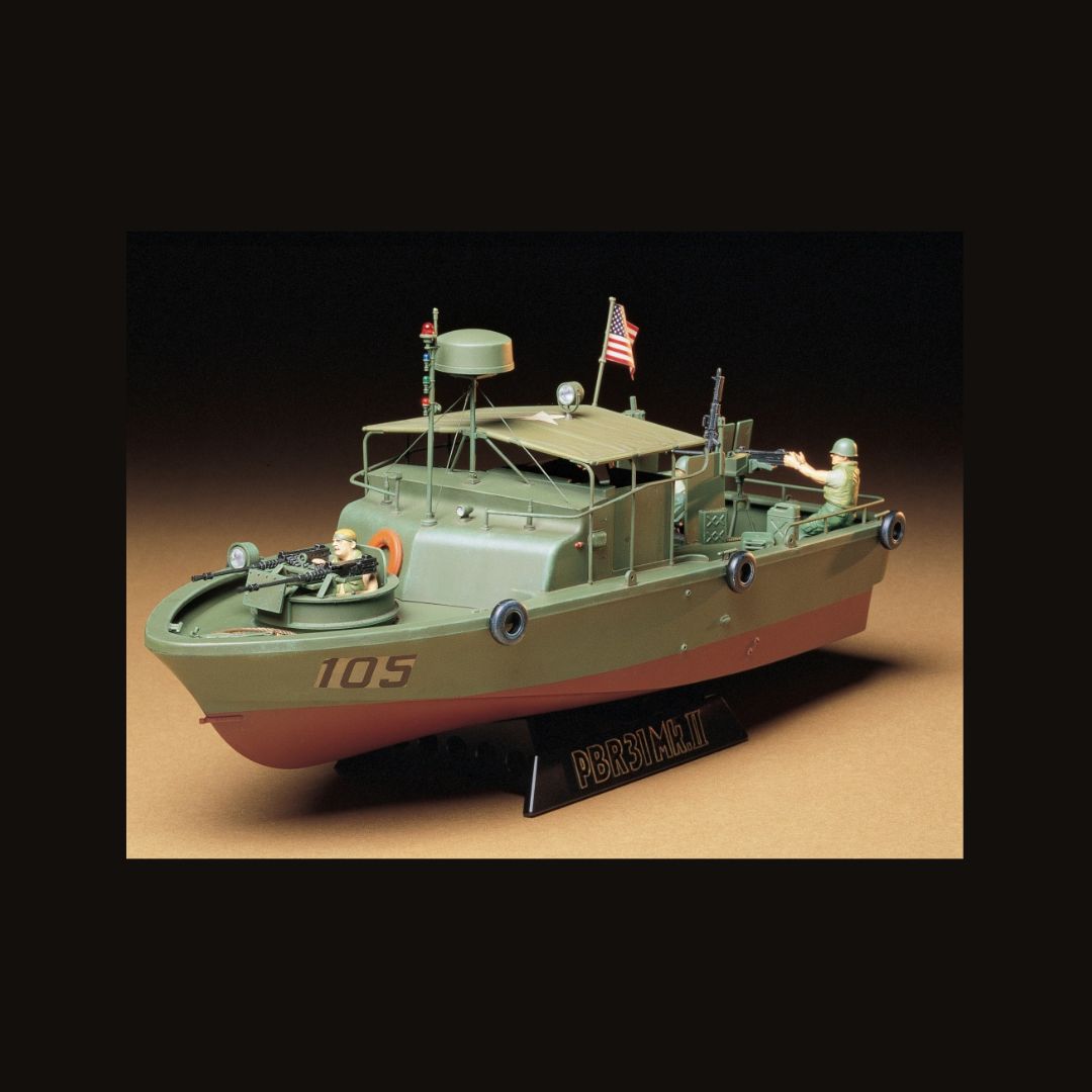TAMIYA 1/35 U.S. PBR 31 Mk.II Patrol Boat River "Pibber" (35150)