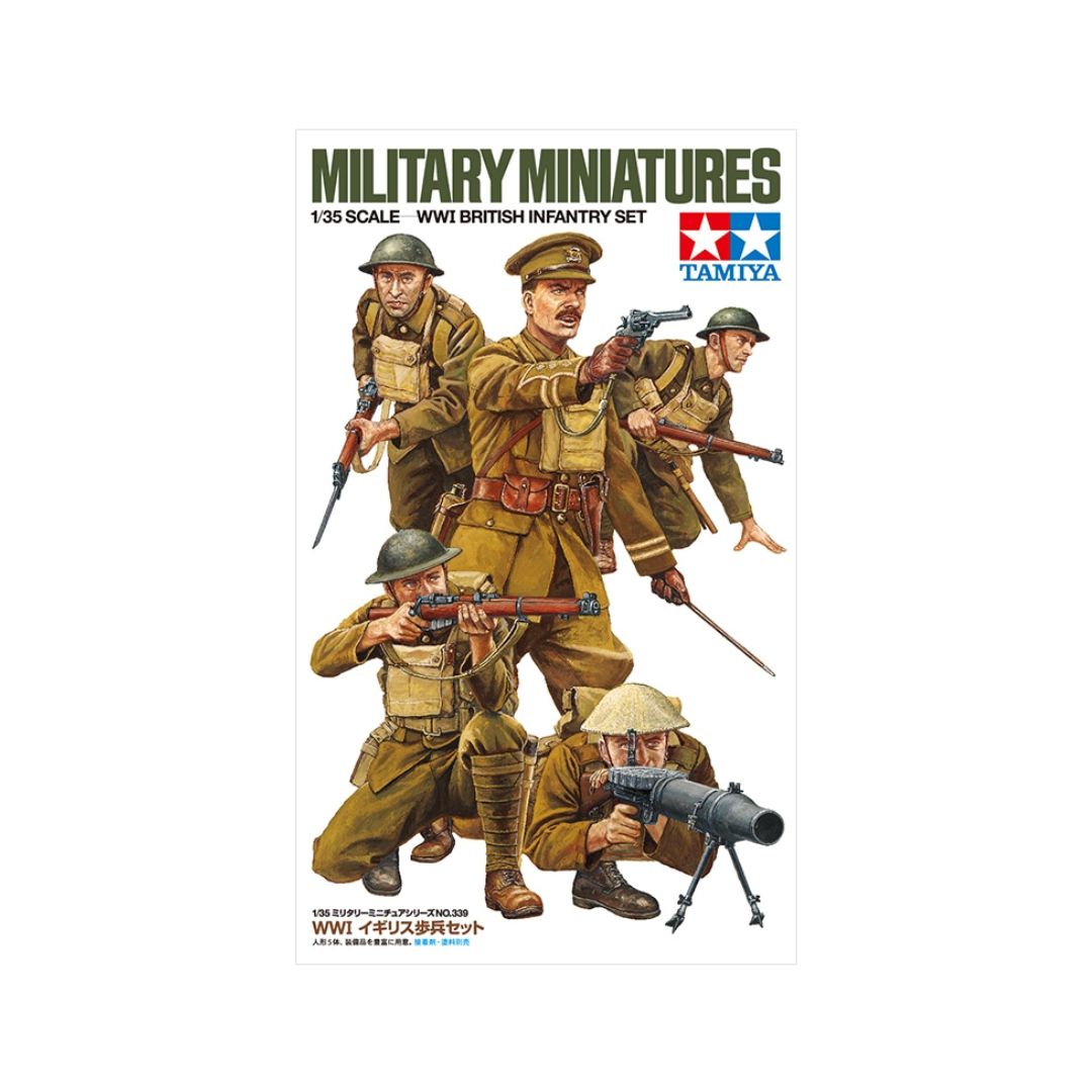 TAMIYA 1/35 WWI British Infantry Set (35339)