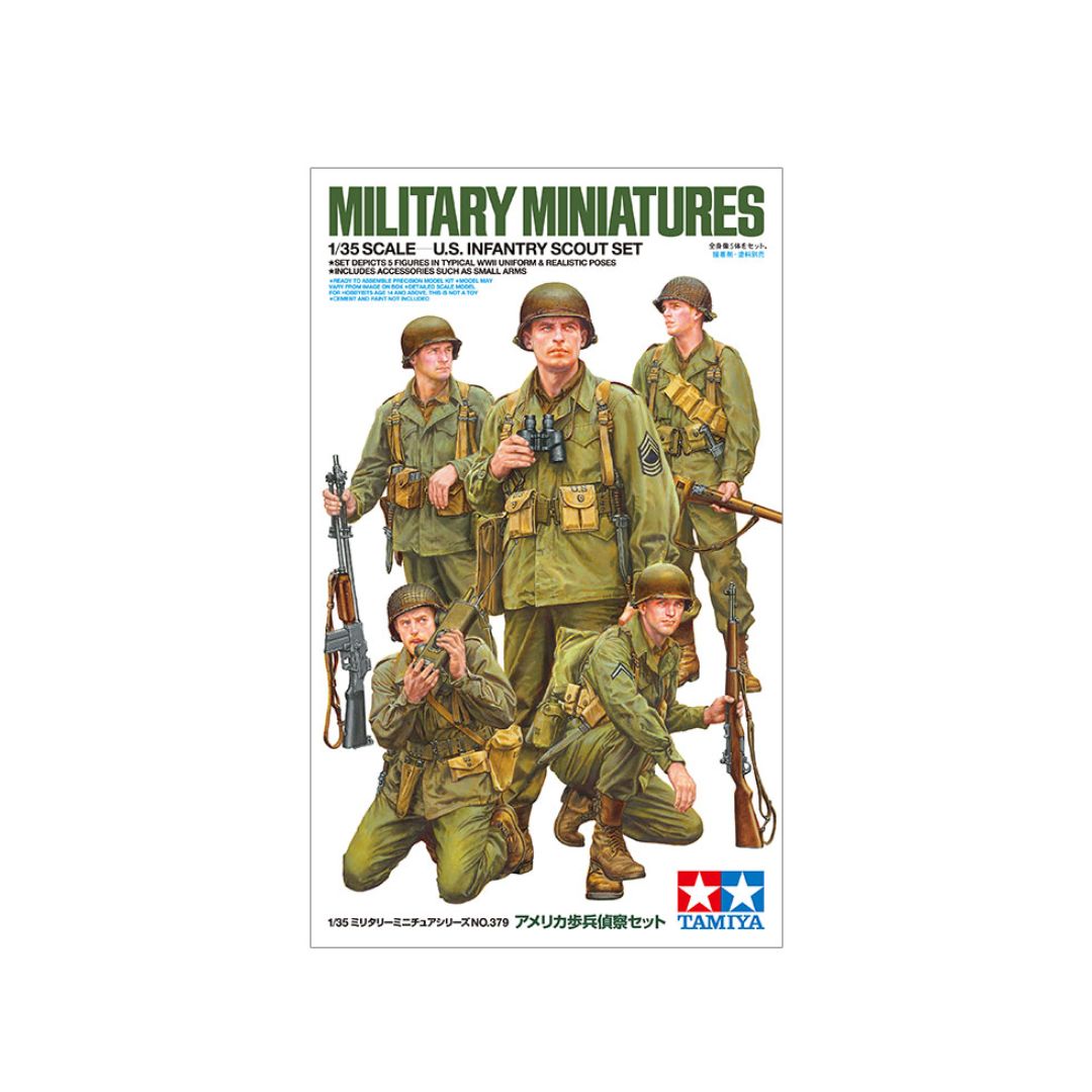 TAMIYA 1/35 U.S. Infantry Scout Set (35379)