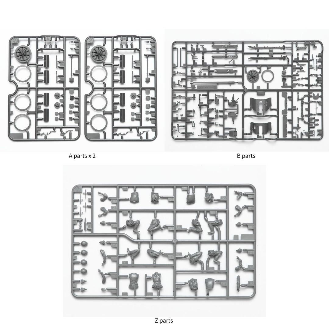 TAMIYA 1/35 GERMAN 5cm ANTI-TANK GUN (Pak38) (35392)