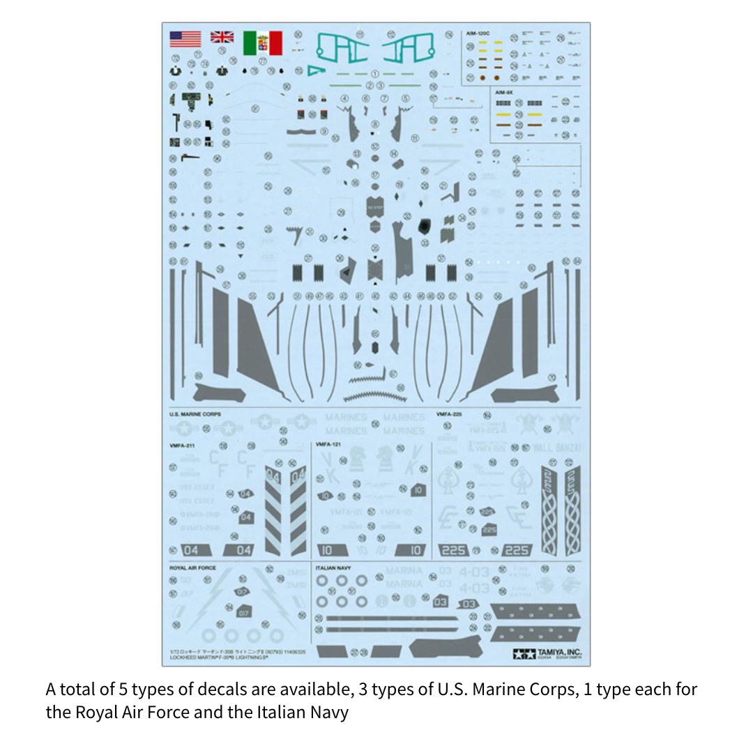 TAMIYA 1/72 Lockheed Martin¨ F-35¨B Lightning II (60793)