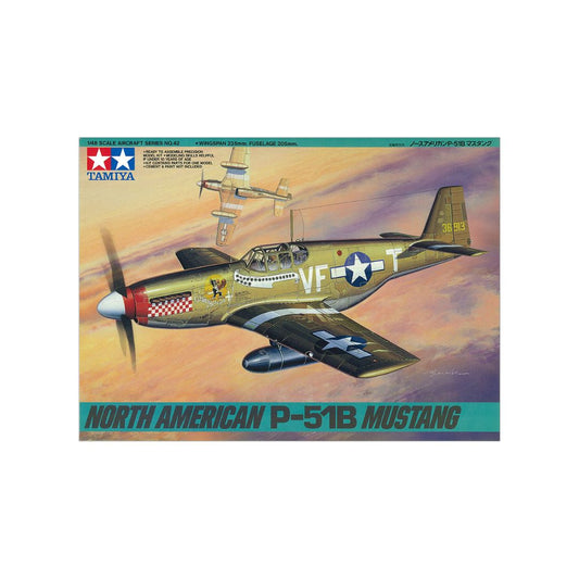 TAMIYA 1/48 North American P-51B Mustang (61042)