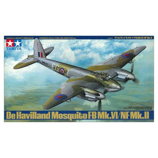 TAMIYA 1/48 De Havilland Mosquito FB MK.VI/NF MK.II (61062)