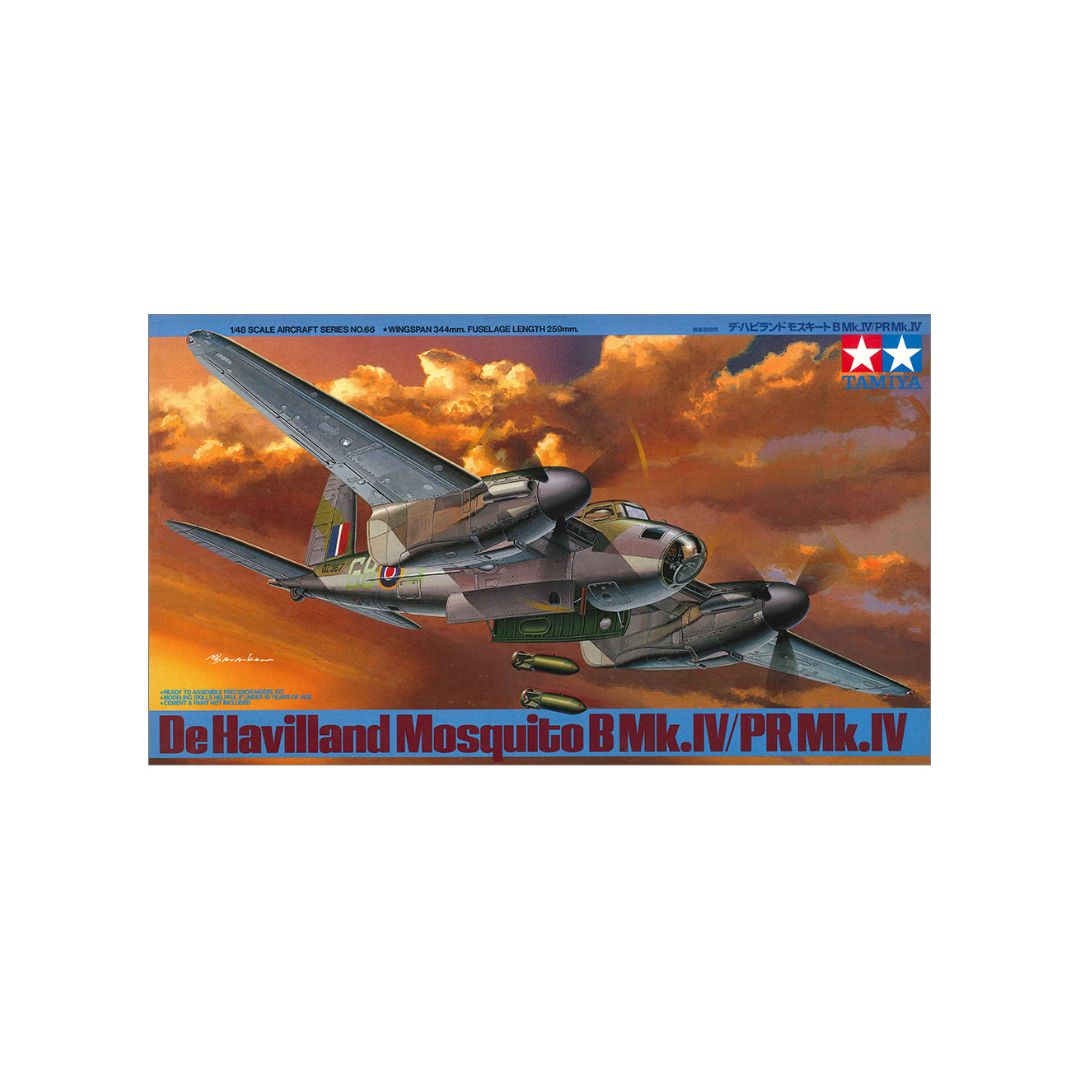 TAMIYA 1/48 De Havilland Mosquito B MK.IV/PR MK.IV (61066)