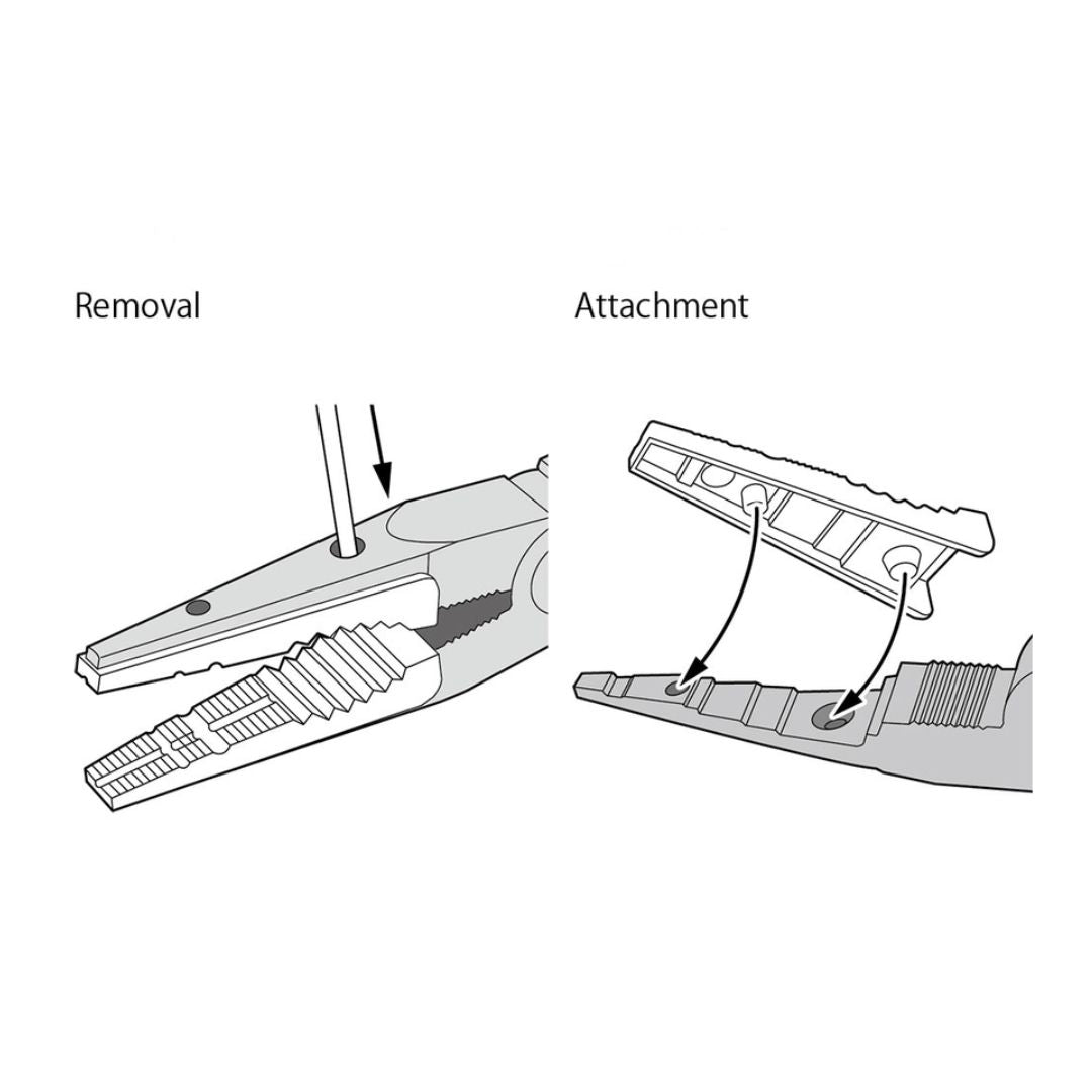 TAMIYA 74167 Non-Scratch Replacement Jaw Grips (2 Pairs) for 74166