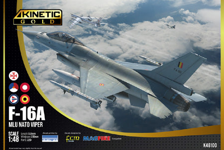 1/48 F-16A MLU NATO Viper (Completely new tooled) (KINETIC K48100)