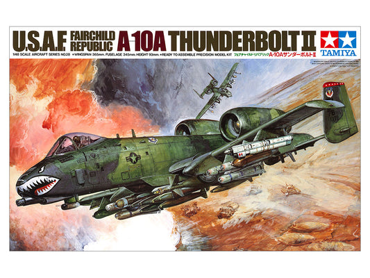 TAMIYA 1/48 Fairchild Republic A-10A Thunderbolt II (61028)