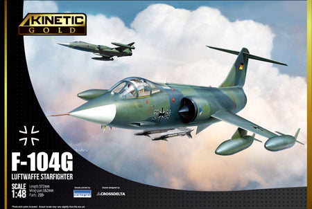 1/48 F-104G Luftwaffe Starfighter (KINETIC K48083)