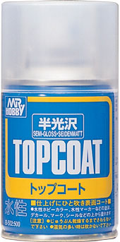 Mr Hobby B502 Mr Top Coat Semi Gloss 86ml