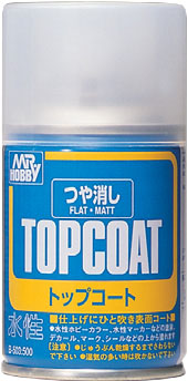 Mr Hobby B503 Mr Top Coat Flat 86ml